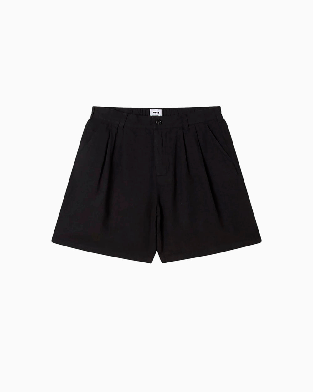 Шорты Obey Foster Pleated Linen Short