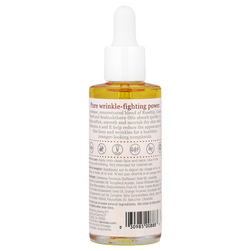 DERMA E, Масло для лечения морщин, 60 мл (2 жидк. Унции)