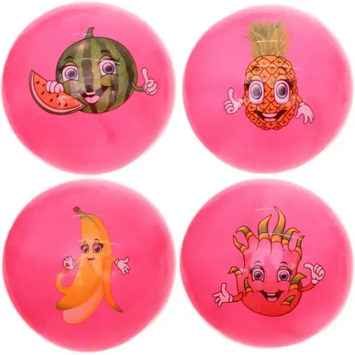Мяч 22 см «Веселые Фрукты» (50г)