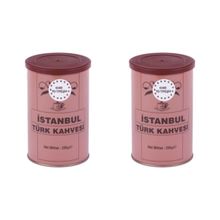 Кофе молотый İstanbul Türk Kahvesi по турецки, жестяная банка, 250 гр, 2 шт