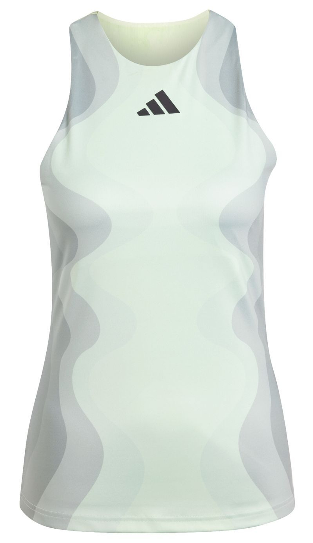 Женский топ теннисный Adidas Y-Tank Pro - зеленый