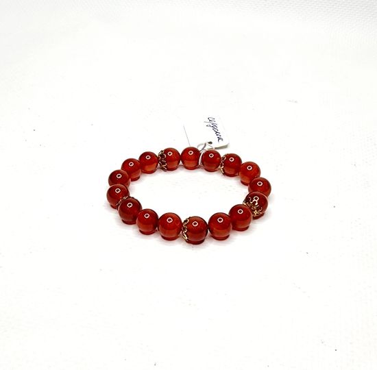 Браслет из натурального камня Сердолик