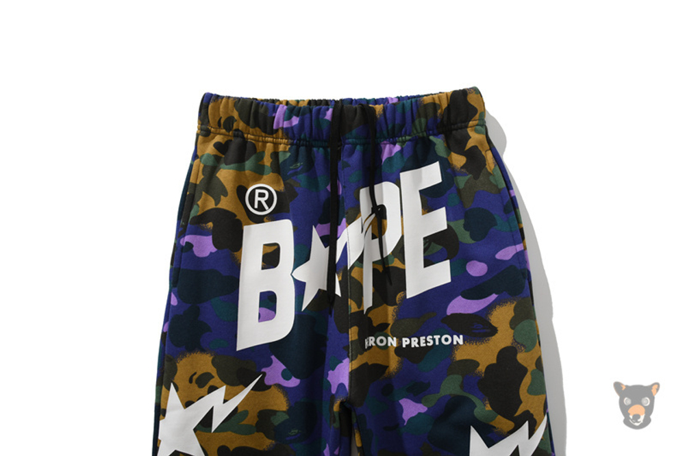 Штаны Bape x Heron Preston