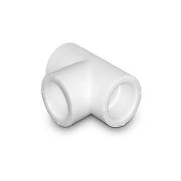 Тройник полипропиленовый (ПП) соединительный Ø32
