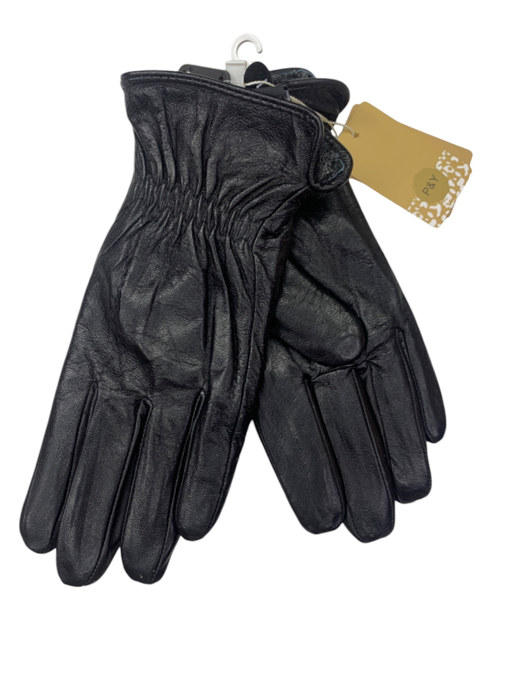 Перчатки. Мужские. Материал верха: Кожаные. Подклад: Плюш-флис. 5 шт в упаковке.