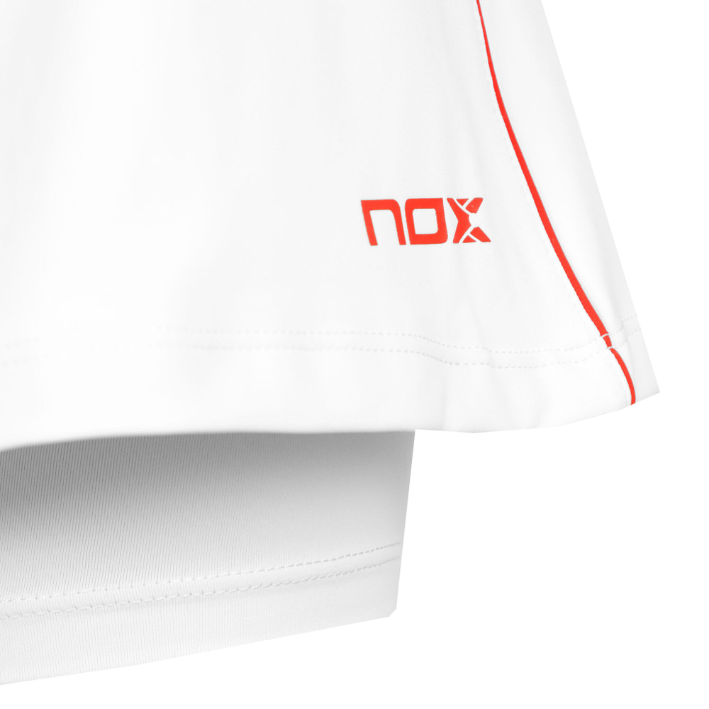Женская теннисная юбка NOX Team Skirt Women - White