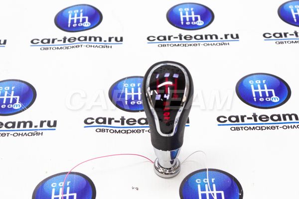 Ручка КПП Веста с красной LED-подсветкой с надписью Sport (тросик)