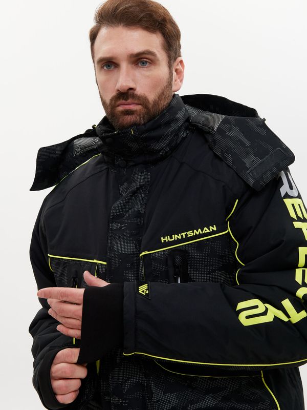 Костюм зимний Siberia Reflect V2 ткань Breathable Reflex Membrane цвет Черный