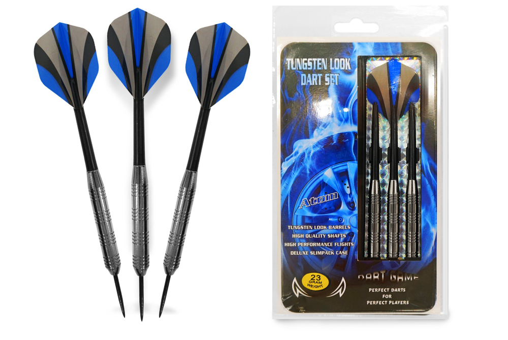 Комплект дротиков ATOM покрытие Вольфрам 23 GM