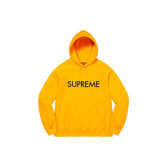 Supreme FW22 Supreme 2022 Week 2 Capital Hooded Sweatshirt Logo