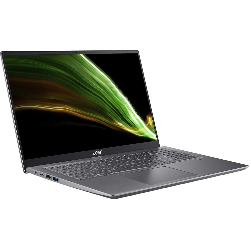 Ультрабук Acer Swift X SFX16-51G-51QA Core i5 11320H 8Gb SSD512Gb NVIDIA GeForce RTX 3050 4Gb 16" IPS FHD (1920x1080) Eshell grey WiFi BT Cam (NX.AYKER.004)