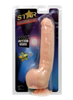 Фаллоимитатор на присоске WildFire Star Performer Series Action Hero (15,8 см , телесный) (Цвет: телесный)