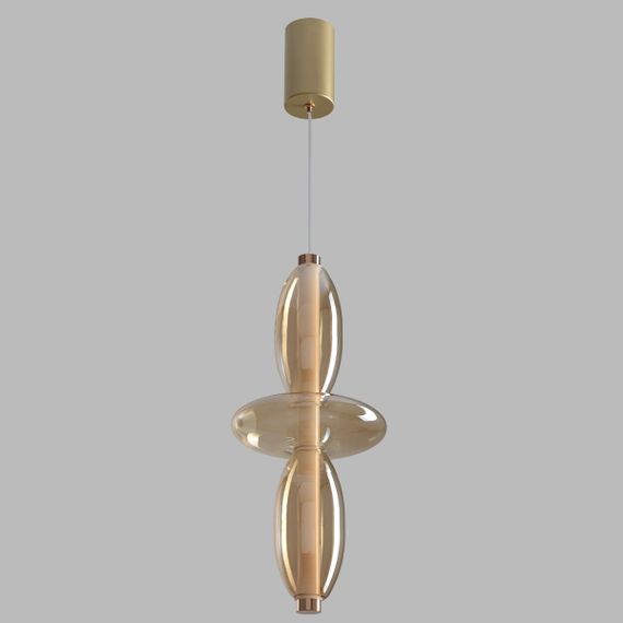 Подвесной светодиодный светильник Crystal Lux Quasar SP14W Led Amber