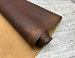 Etrusco Smooth Red Cedar (1,5-1,7 мм) цв. Коричневый, натуральная кожа