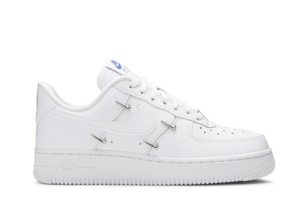 Кроссовки Nike Air Force 1 07 Lx "Chrome Luxe" (Женская размерная сетка)