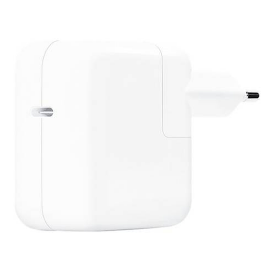 Адаптер питания Apple 30 Вт (MW2G3/MY1W2ZM/A), белый