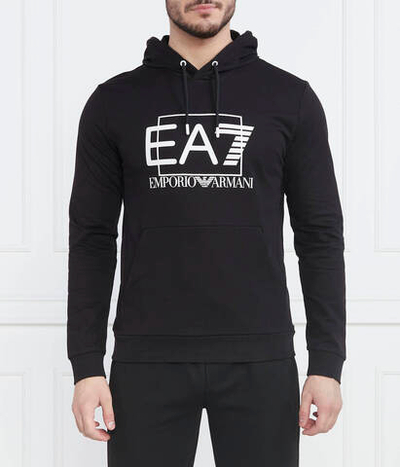 Худи EA7 - черный(3RPM62 PJ05Z)