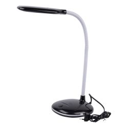 TLD-561 Black-LED-450Lm-4500K Светильник настольный. 7W. Механический выключатель. Черный. ТМ Uniel