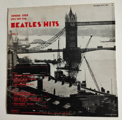 Винтажная виниловая пластинка LP Topomic State Play And Sing Beatles Hits Vol. 1 (France 1974)