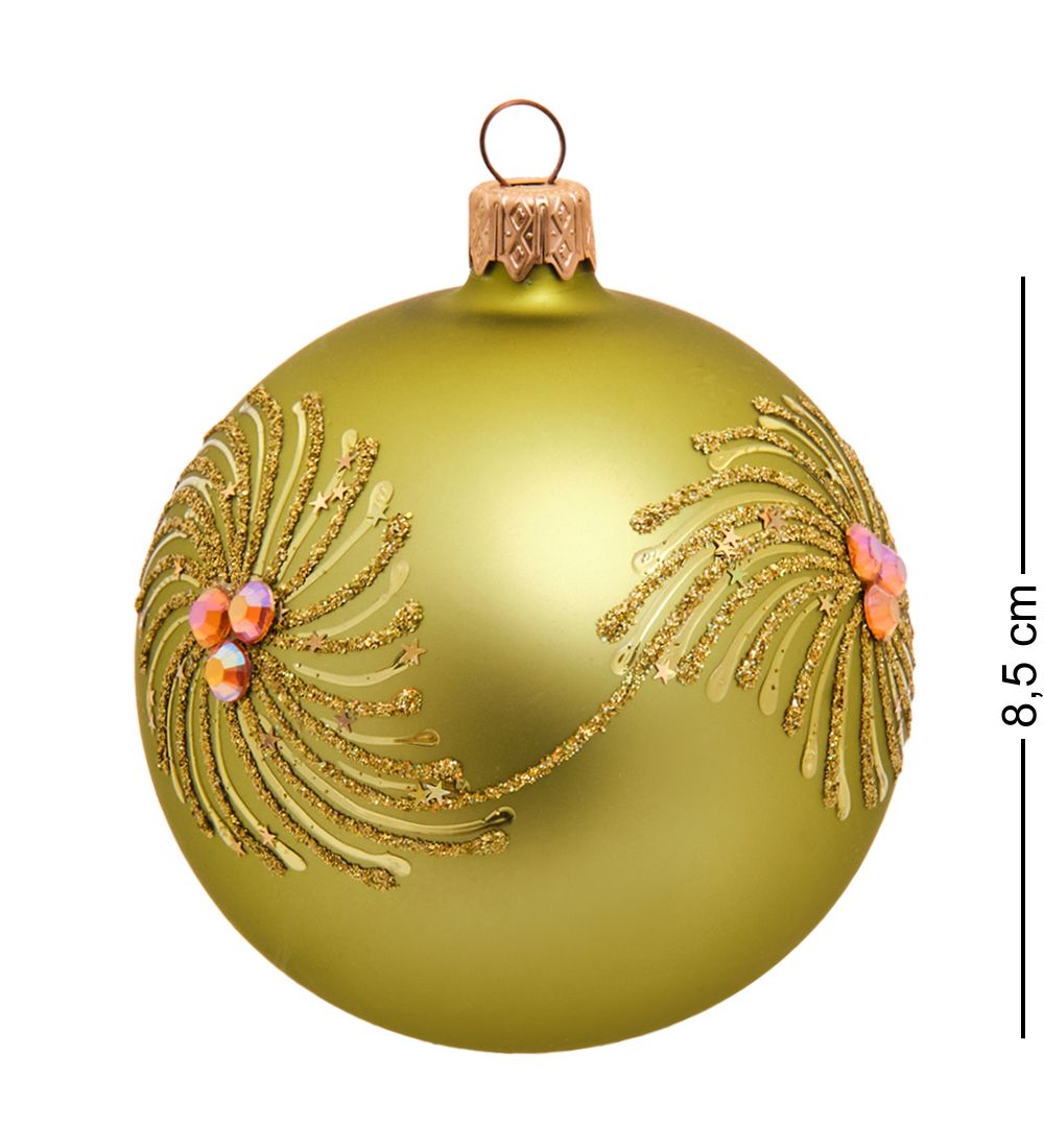 Элита НФШ-1543 Ел.украшение Шар «Фейерверк» 85 мм