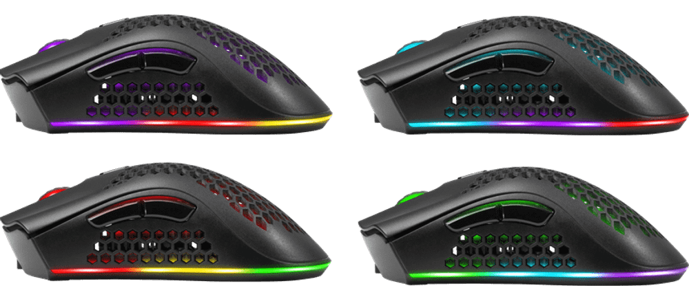 Мышь беспроводная игровая Defender Warlock GM-709L RGB,8кнопок,2400dpi
