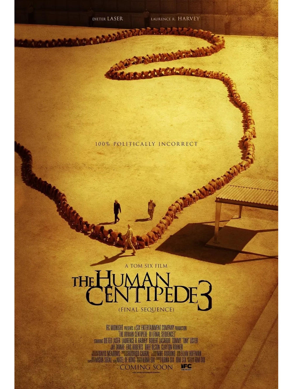 Человеческая многоножка 3 (2015) (DVD-R)