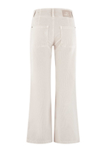 Брюки Marc Aurel 93326 молочный вельвет