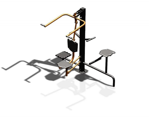 Уличный тренажер Верхняя тяга, Твистер стоя, Твистер сидя Т.307.002