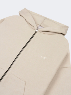 Худи UNIFORM Heavy Zip unf, Серо-бежевый