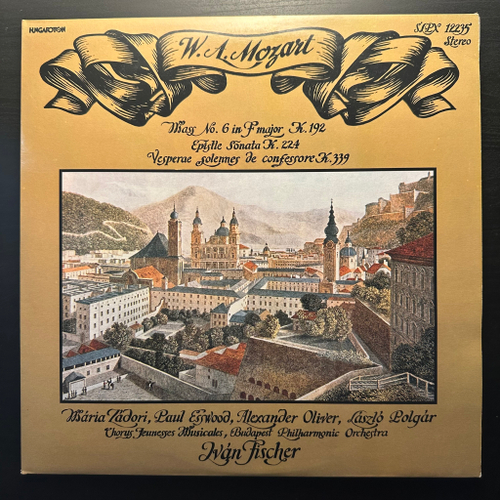 Моцарт - Месса № 6 / Соната K. 224 / Торжественная вечерня проповедника (Венгрия 1980г.)