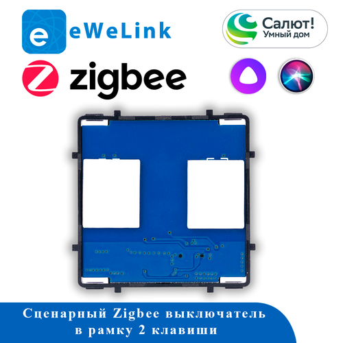 Модуль Zigbee 2CH 220В без реле ZB2AC (в рамку, для сценариев)