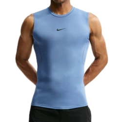 Теннисная футболка Nike Pro Dri-Fit Tight Sleeveless Fitness - indigo storm/black