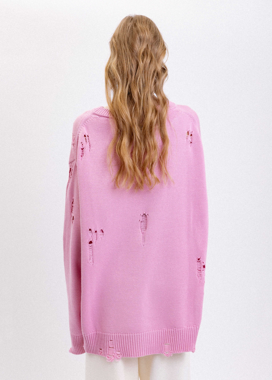 Джемпер РВАНЫЙ