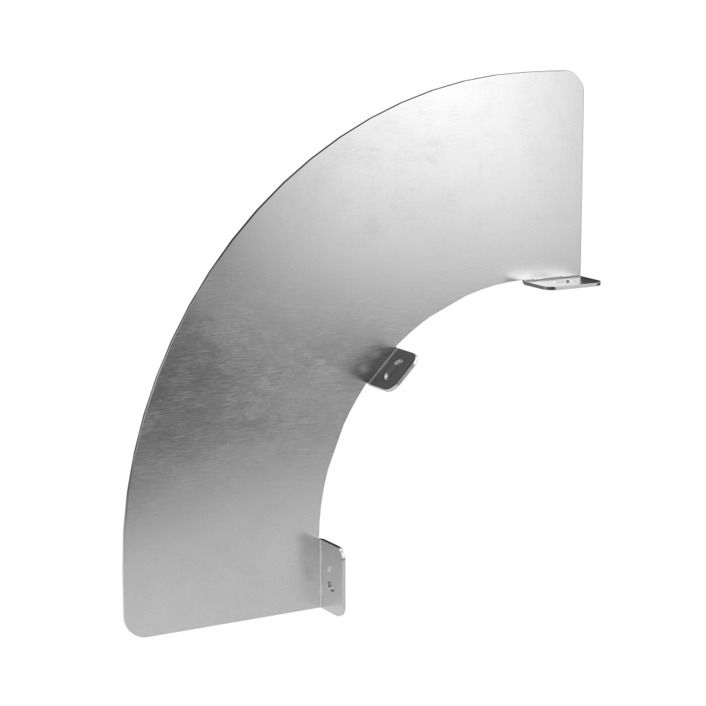 Перегородка SEP для углов CD 90 H100, алюминий, в комплекте с крепежными элементами и необходимыми для монтажа