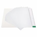 Картон белый А4 МЕЛОВАННЫЙ (белый оборот), 20 листов, в папке, BRAUBERG KIDS, 203х283 мм, 115160