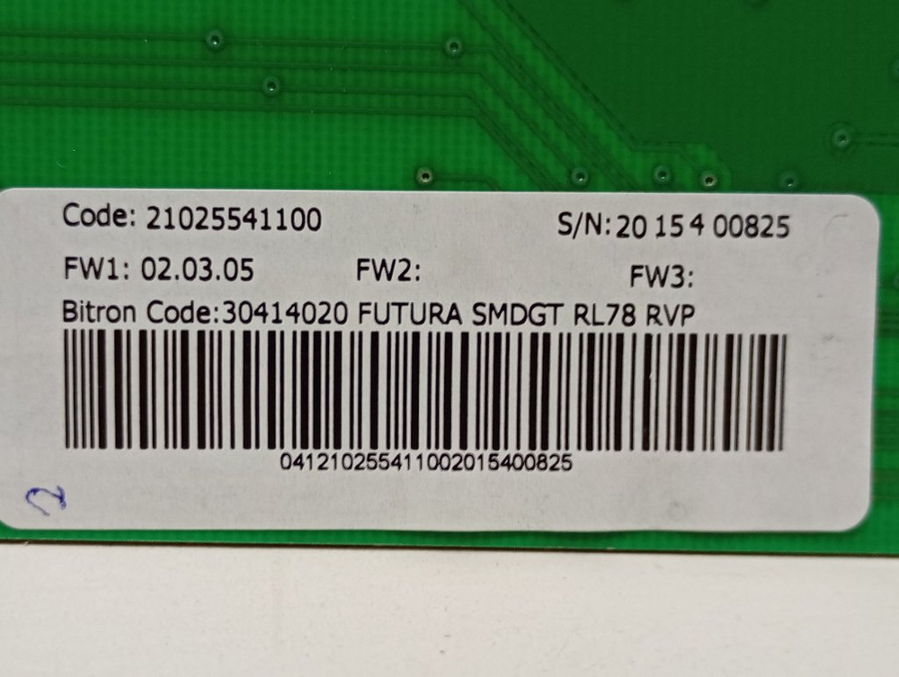 RSM601 кт71 Модуль индикации для стиральной машины Hotpoint-Ariston 21025541100 б/у