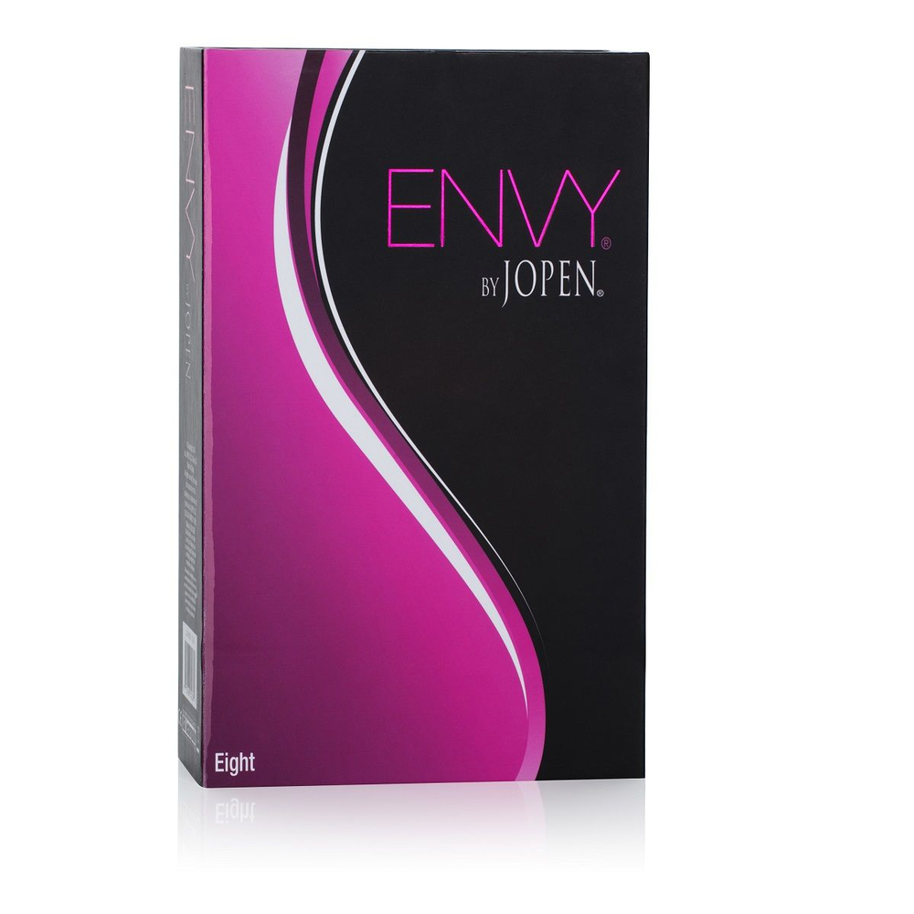 Розовый вибромассажер Eight Envy by Jopen - 19 см. (Цвет: розовый)