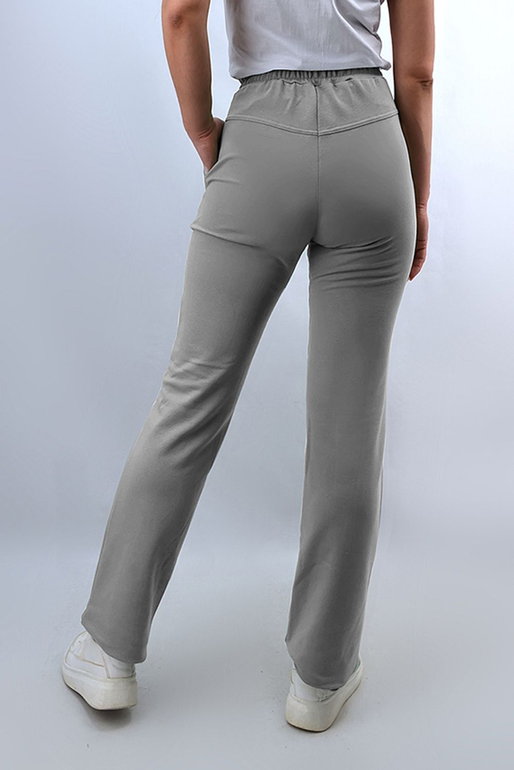 С-25-1 Брюки прямые из футера Уценка