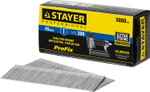 STAYER гвозди тип 300 (47/J/F), 45 мм, калибр 18GA. 5000 шт. (31530-45)