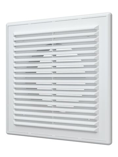 Решетка вентиляционная RF. фланец D125 разъемная 209х209 пластик ERA