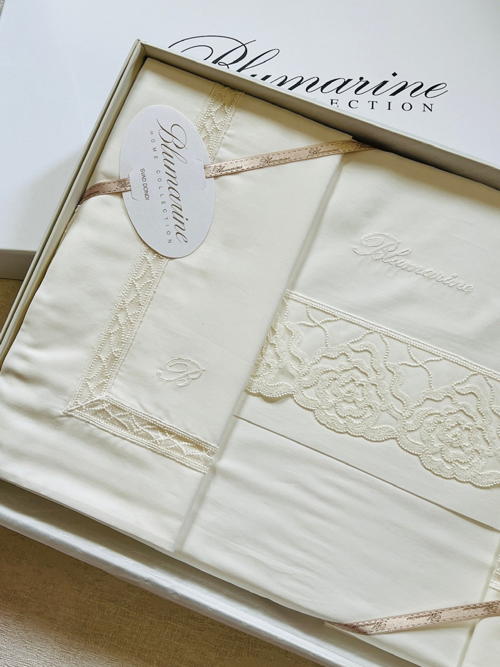 Постельное белье 2 спальное евро Blumarine Zaffiro