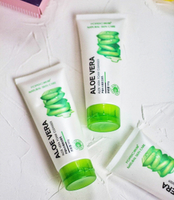 Пенка для умывания с алоэ, 100г