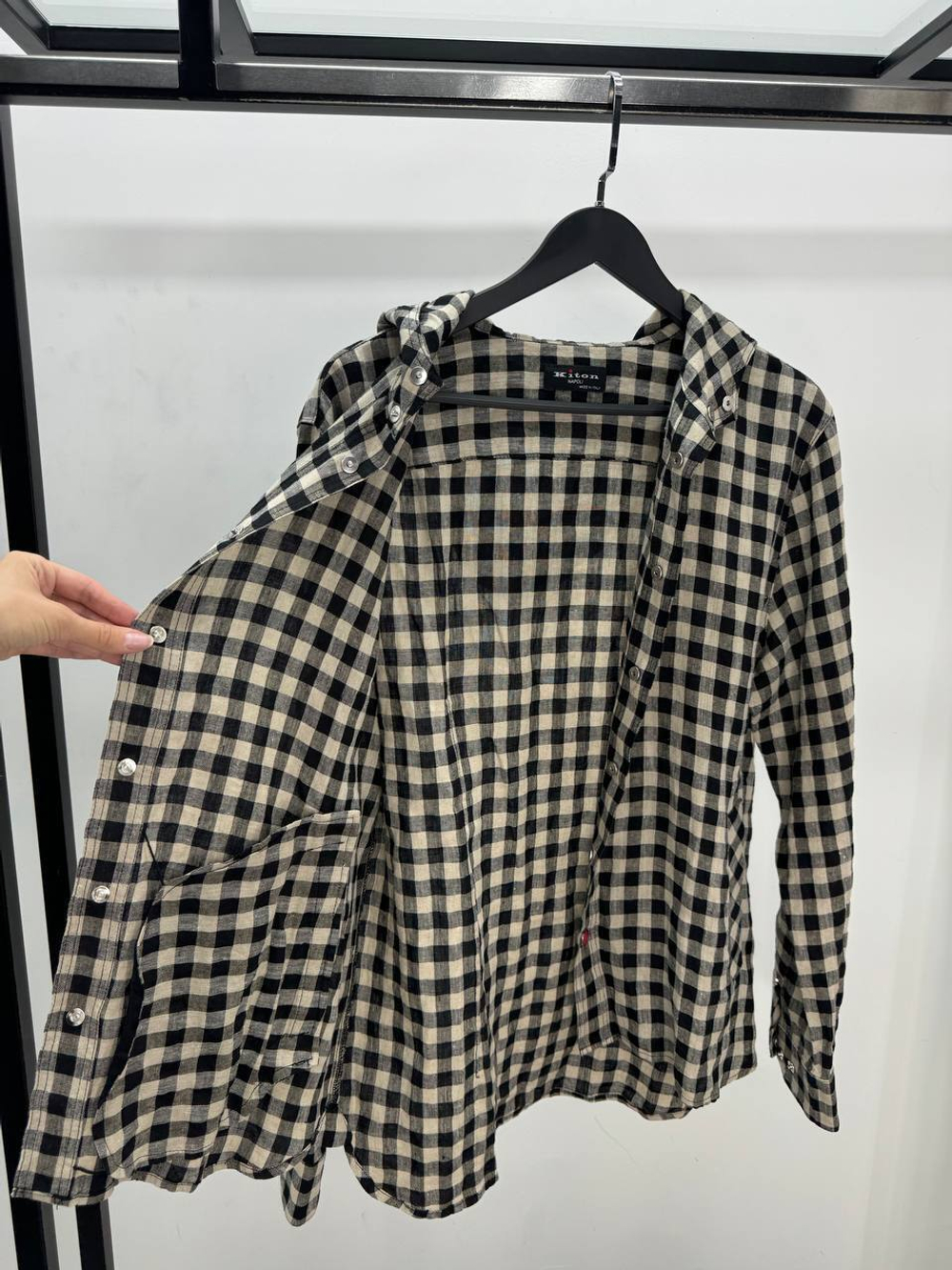 Льняная рубашка Kiton