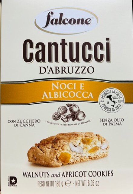 Кантуччи с грецким орехом и абрикосом 180г.