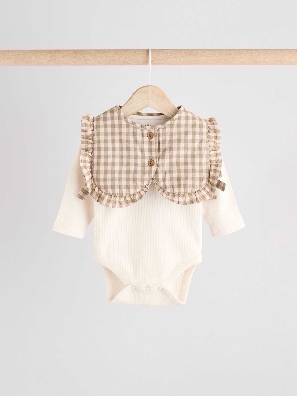 Комплект из трех предметов для малышей Next E65-059, Бежевый, Молочный