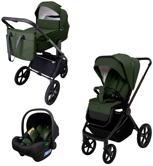Детская коляска 3 в 1 Sweet Baby SBL Elegante Therma 427646 Green