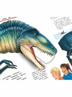 Детская энциклопедия с окошками "Мир динозавров"