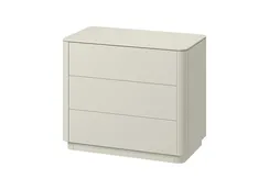 Комод Tammi 3 ящика ширина 90 см (молочный)
