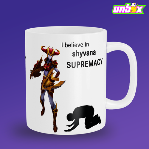Кружка Shyvana supremacy Шивана League Of Legends