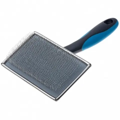 Пуходерка DeLIGHT металл. с каплей супер большая 368110ХL /12/